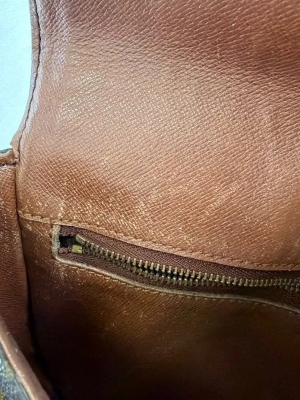LOUIS VUITTONI Chantilly MM Shoulder Bag Monogram Leather Brown M51233 38YH987 - Picture 10 of 14